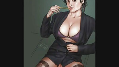 Loro College bocah-bocah wadon sing madly ing katresnan karo lesbian lisan pleasuring